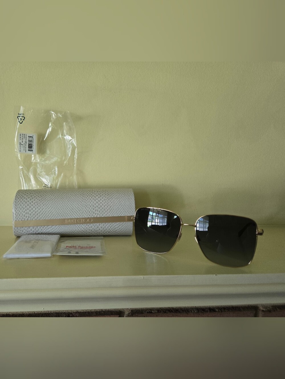 Authentic Jimmy Choo Hester/S 2M29O Sunglasses 59-15-145